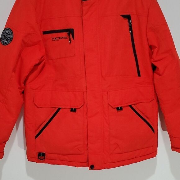 Noize large orange mountaineering coat - Picture 3 of 8